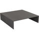 Verin 60 X 31.25 inch Warm Grey Outdoor Coffee Table